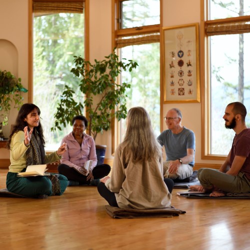 ashram yoga retreat and kudalini yoga.